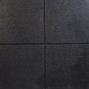 Rubbertegel 100x100x4,3 cm zwart