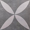 CeraMano 60x60x4 Flower Decor - per 2 st