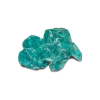 Glasbrokken Turquoise 15-25 cm  (per kg) Op=Op