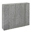 Palissade Tibet Graniet Dark Grey 12x12x50 cm (Uitlopend)