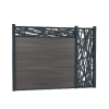 Boston Decopaneel Hera horizontaal 2x30x1750 mm RAL7016 (1010)