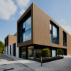 Fiberdeck WEO-60 gevelbekleding 33x140x3900 mm Teak
