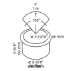 FUSION 60 (WW) 12V / 0,9W (1 VA) (RING TOEVOEGEN)