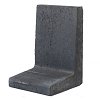 L-elementen H60xB40xD40 cm zwart - per st