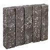 Palissade Vietnamees Basalt 12x12x50 cm, gekloofd