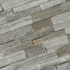 Stone panels 15x60x1,5-2,5 cm Grey Quarzite