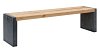 W11667 Hillhout Zitbank Milo Excellent, 45x39x170 cm