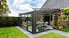 Designline aluminium overkapping 300x250 cm - incl. polycarbonaat herder / opaal - prijs vanaf