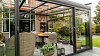 Designline aluminium overkapping 300x250 cm - incl. polycarbonaat herder / opaal - prijs vanaf