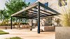 Skyline aluminium overkapping 400x300 cm - incl. polycarbonaat herder / opaal - prijs vanaf