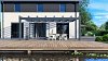 Ultraline Compact aluminium overkapping 400x300 cm - incl. polycarbonaat herder / opaal - prijs vanaf