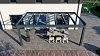 Ultraline Compact aluminium overkapping 400x300 cm - incl. polycarbonaat herder / opaal - prijs vanaf