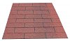 W693302 Dakshingles rood, per pak van 3 m2