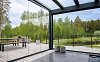 Ultraline Classic aluminium overkapping 400x300 cm - incl. polycarbonaat herder / opaal