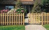 W1063087 Excellent hek 180x80x6 cm groen geïmpregneerd