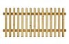 W1063087 Excellent hek 180x80x6 cm groen geïmpregneerd