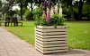 W1063080 Elan bloembak 60x60x60cm geïmpregneerd groen