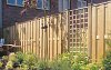 W1063095 Vuren Trellis scherm De Luxe 90x180 cm**