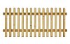 W1063087 Excellent hek 180x80x6 cm groen geïmpregneerd