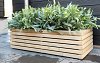 W1063078 Elan bloembak 50x120x33 cm excellent geïmpregneerd groen