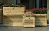 W1063082 Elan terrasbloembak Excellent  30x93x103 cm geïmpregneerd groen