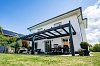 Ultraline Compact aluminium overkapping 400x300 cm - incl. polycarbonaat herder / opaal - prijs vanaf