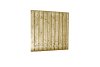W306306 Vuren Jumbo scherm 21-planks 180x180 cm, groen geïmpregneerd, betonsysteem