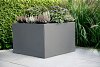 Plantenbak Vlak Antraciet 120x120x40 cm Antraciet