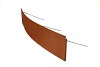 Borderpaneel flex 220x28 cm Corten