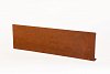 Kantopsluiting Single (flg) 300x10 cm Corten