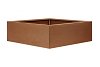 Plantenbak Vlak Corten 120x120x40 cm Corten