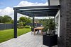 Ultraline Style  aluminium overkapping 400x300 cm - incl. polycarbonaat herder / opaal