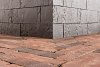 Gebakken muurelement Queenblock Black  10x10x29 cm
