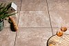 Trippel T 60x60x4 cm Bruin nuance - per 6 st