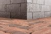 Gebakken muurelement Queenblock Black  10x10x29 cm