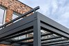 Skyline aluminium overkapping 400x300 cm - incl. polycarbonaat herder / opaal - prijs vanaf