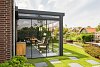 Ultraline Style  aluminium overkapping 400x300 cm - incl. polycarbonaat herder / opaal