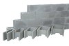 Bouwblokken hol 19x19x39 cm grijs ** Op=Op
