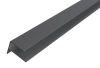 WEO CLASSIC Alu clading F-profiel Dark Grey 35x45mm L-360 cm (1089) Op=Op