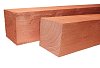 W31470 Douglas Paal fijnbezaagd 200x200x4000 mm, onbehandeld