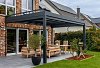 Skyline aluminium overkapping 400x300 cm - incl. polycarbonaat herder / opaal - prijs vanaf
