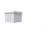 W1001710-22 vuren Topvision Premium Bosuil, 300x200 cm wanden Lichtgrijs en basis Wit