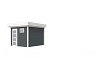W1001809-24 vuren Topvision Premium Tapuit, 300x300 cm, wanden antraciet en basis wit