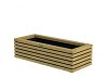 W1063078 Elan bloembak 50x120x33 cm excellent geïmpregneerd groen