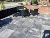 CeraMano Rafiki 60x60x4 cm Antraciet - per 2 st