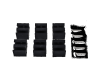 EVO FLEX CLIPS for EVO FLEX 1, 2 of 3 - 2 mm - zwart