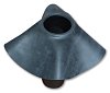 HWA-075 Dakdoorvoer met onderuitloop diam 75 mm buislengte 400 mm