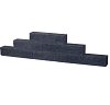 Gebroken Gevelstenen Antraciet 37,7x9x8,9 cm  - per st