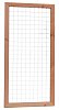 W32055 Douglas betonijzertrellis maas 7,5x7,5 cm in raamwerk 4,5x7 cm 90x180 cm onbehandeld**