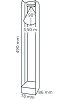 ACE HIGH 12V / 3W (5,3 VA) Corten